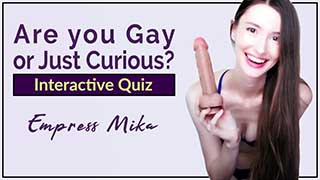 Are You Gay or Just Curious Femdom Quiz Preview